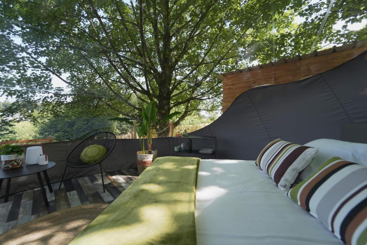 Bulles Odette & Ginette Et Tiny House Suzette "Au Guet Marais" Etape Insolite Paliseul المظهر الخارجي الصورة