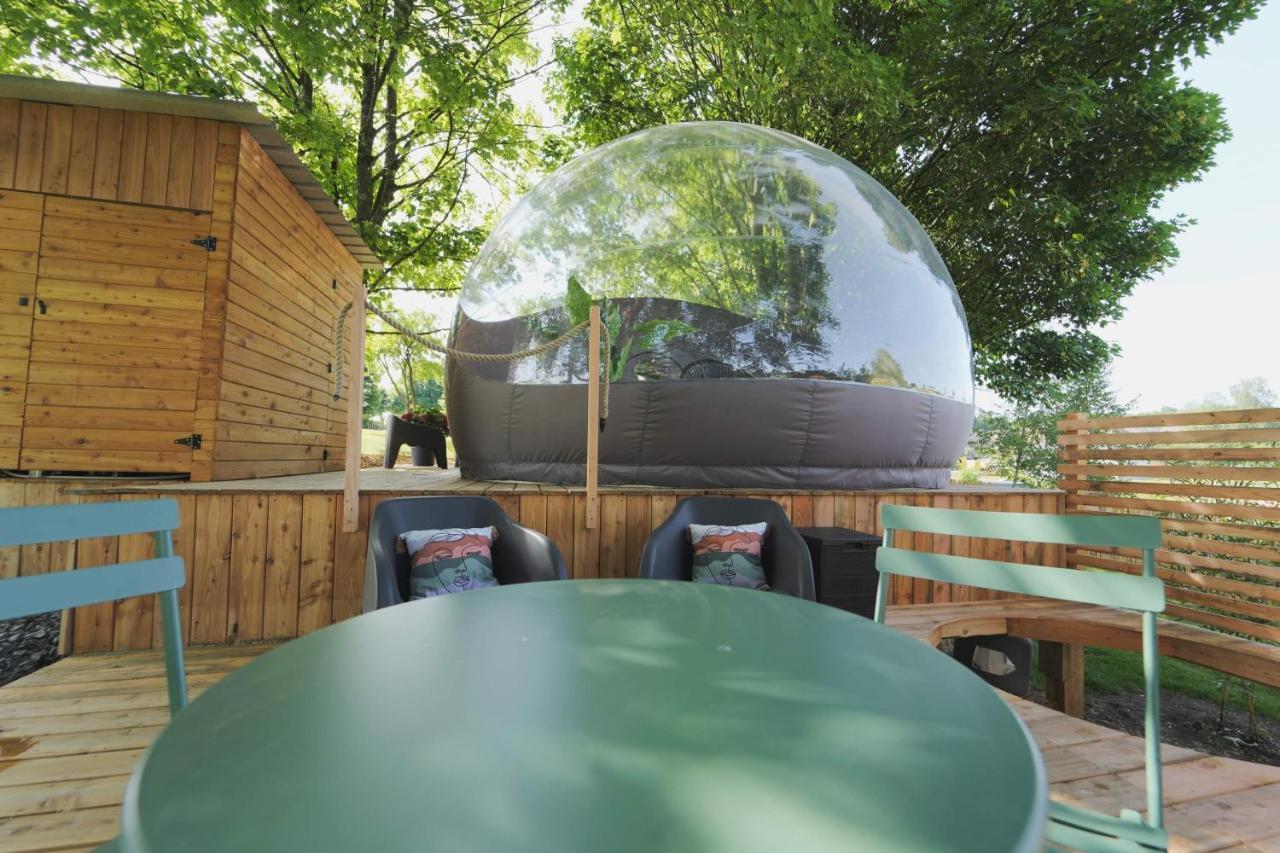 Bulles Odette & Ginette Et Tiny House Suzette "Au Guet Marais" Etape Insolite Paliseul المظهر الخارجي الصورة