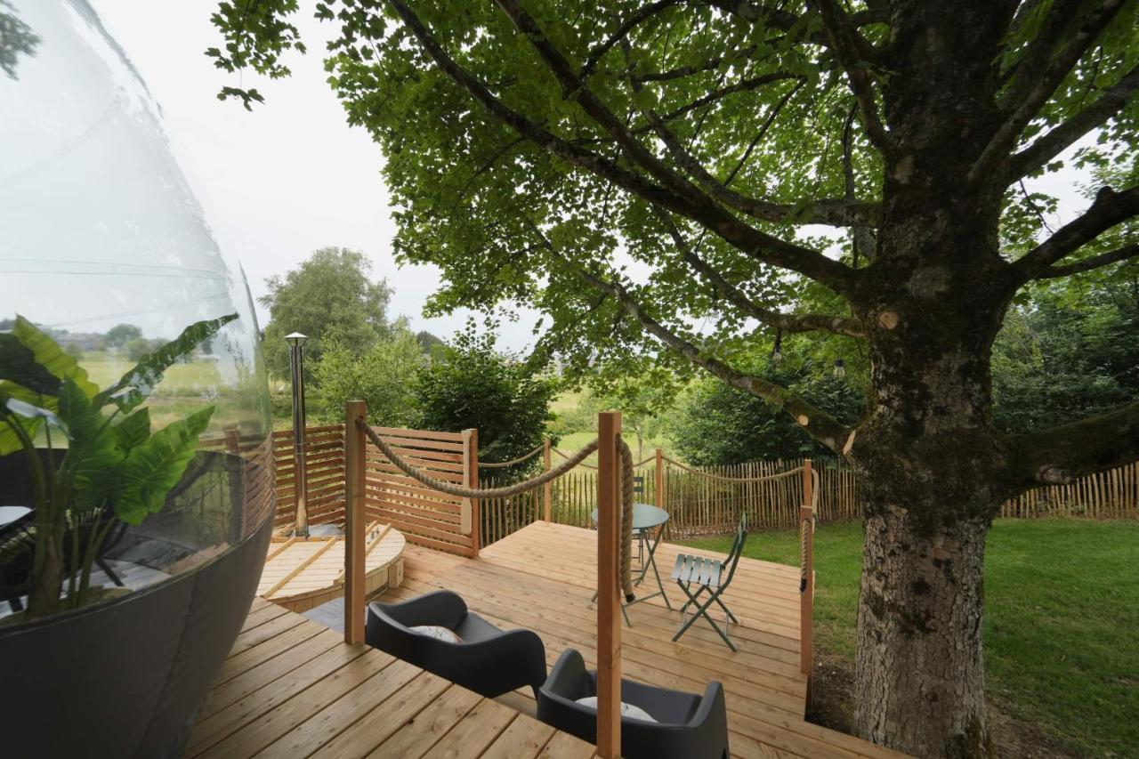 Bulles Odette & Ginette Et Tiny House Suzette "Au Guet Marais" Etape Insolite Paliseul المظهر الخارجي الصورة