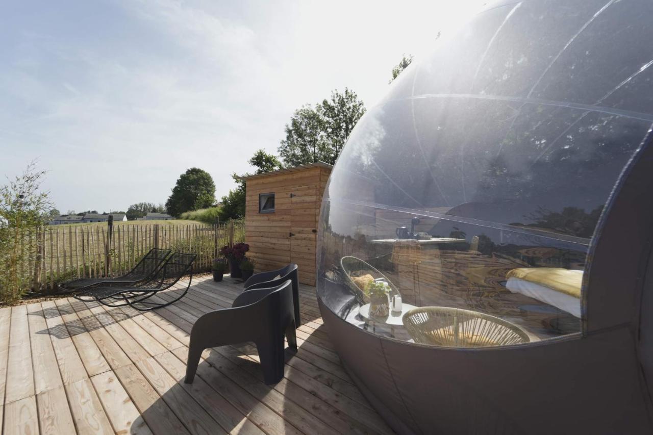 Bulles Odette & Ginette Et Tiny House Suzette "Au Guet Marais" Etape Insolite Paliseul المظهر الخارجي الصورة