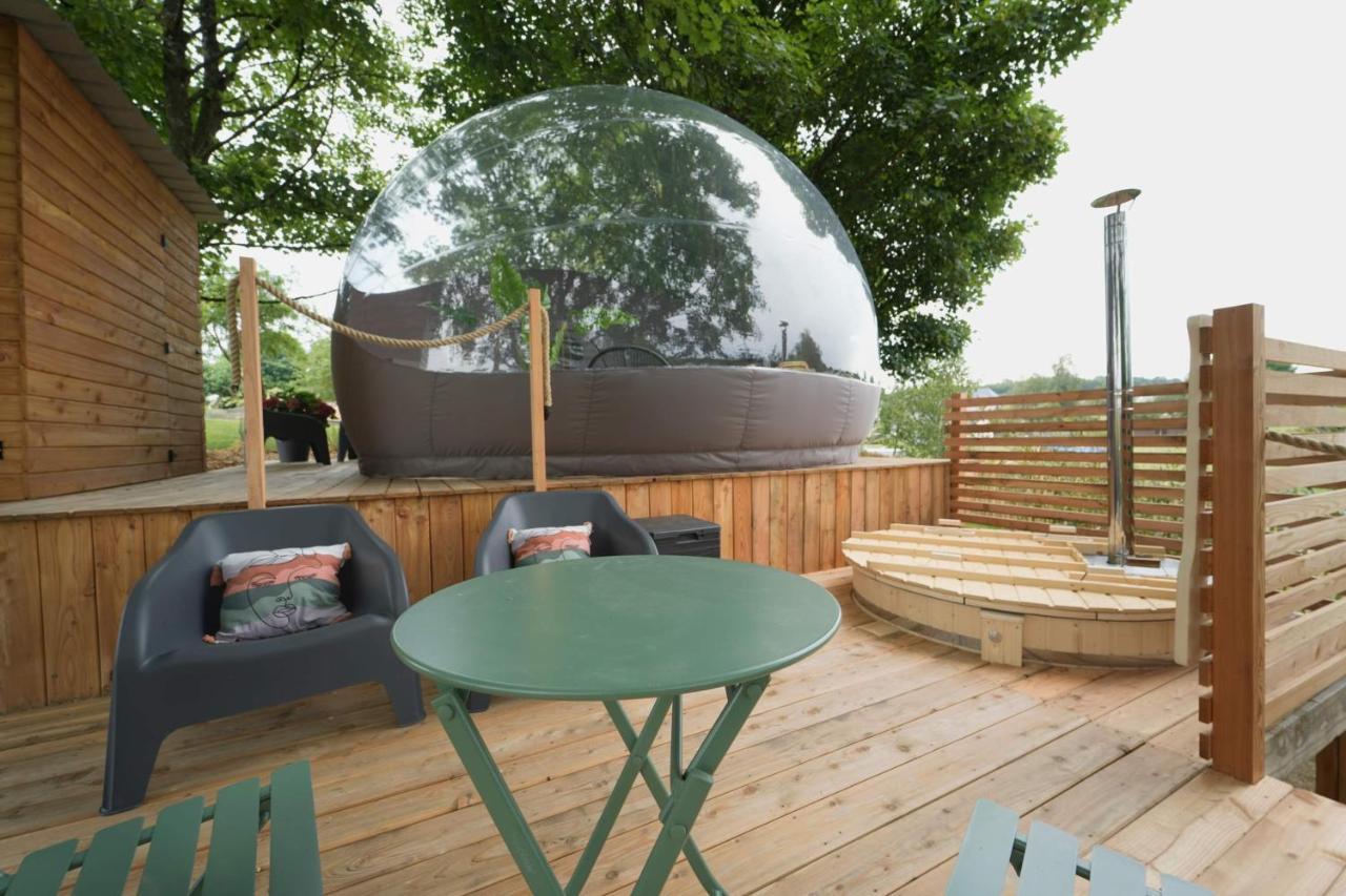 Bulles Odette & Ginette Et Tiny House Suzette "Au Guet Marais" Etape Insolite Paliseul المظهر الخارجي الصورة