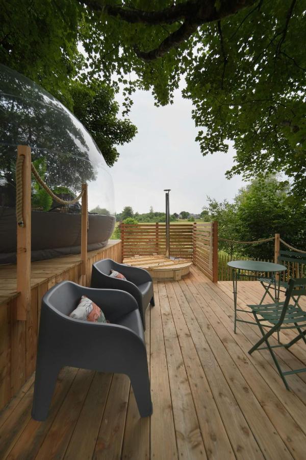 Bulles Odette & Ginette Et Tiny House Suzette "Au Guet Marais" Etape Insolite Paliseul المظهر الخارجي الصورة