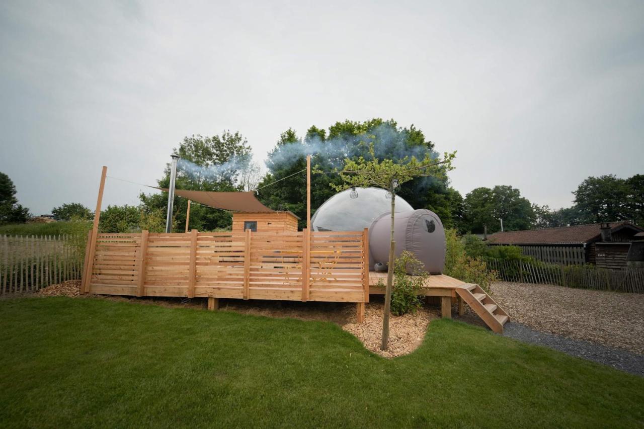 Bulles Odette & Ginette Et Tiny House Suzette "Au Guet Marais" Etape Insolite Paliseul المظهر الخارجي الصورة