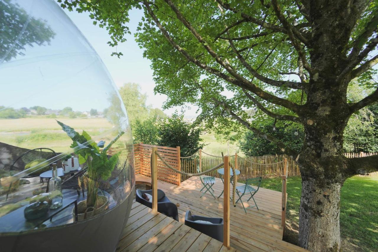 Bulles Odette & Ginette Et Tiny House Suzette "Au Guet Marais" Etape Insolite Paliseul المظهر الخارجي الصورة