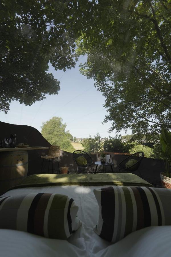 Bulles Odette & Ginette Et Tiny House Suzette "Au Guet Marais" Etape Insolite Paliseul المظهر الخارجي الصورة
