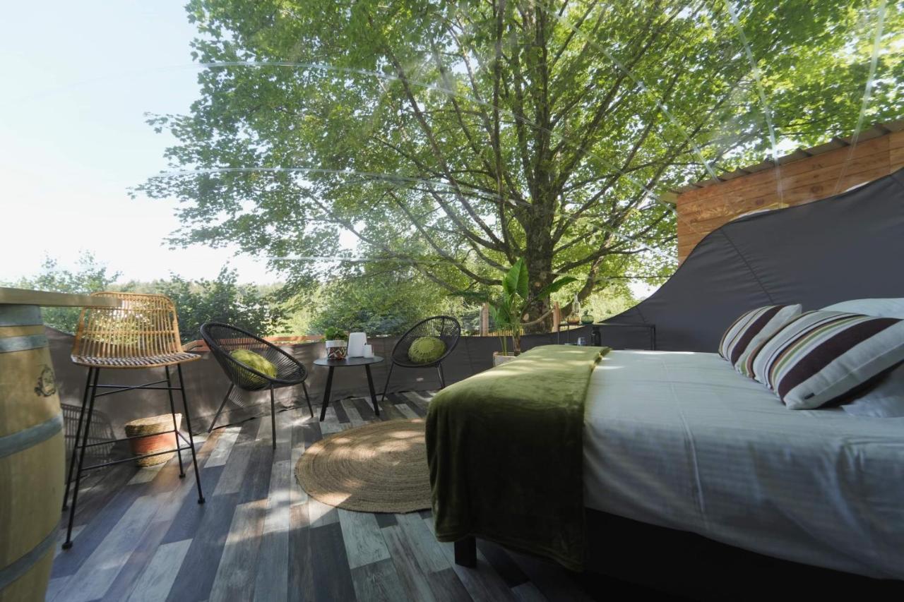 Bulles Odette & Ginette Et Tiny House Suzette "Au Guet Marais" Etape Insolite Paliseul المظهر الخارجي الصورة